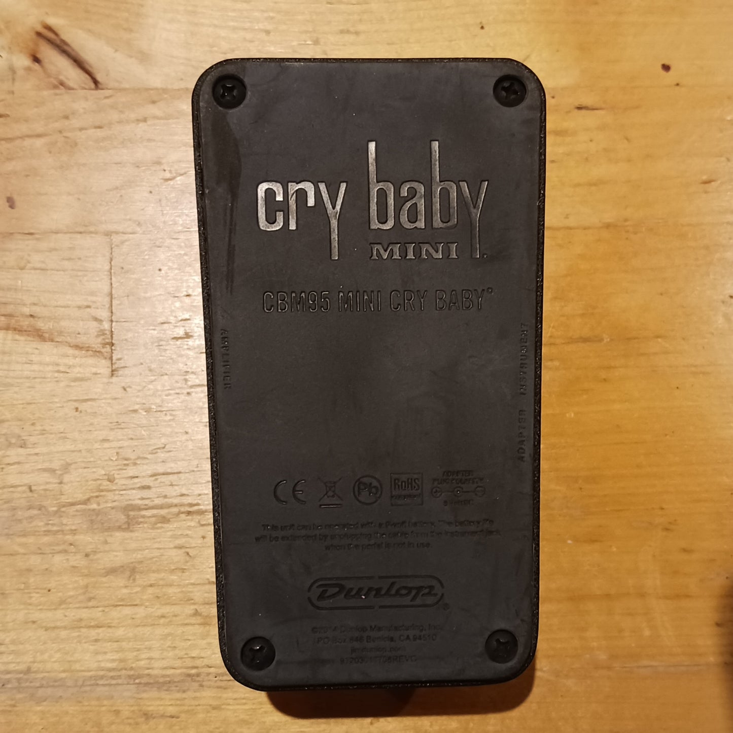 Dunlop Crybaby Mini Wah Pedal (PREOWNED)