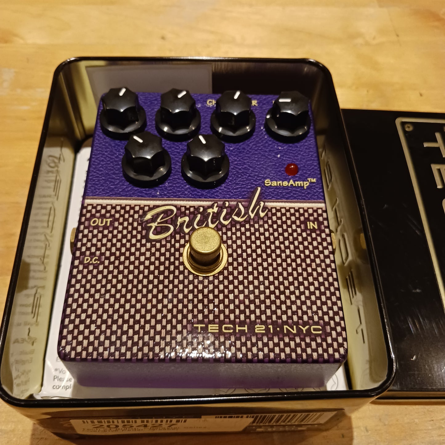 Tech 21 British Overdrive Pedal (PREOWNED)