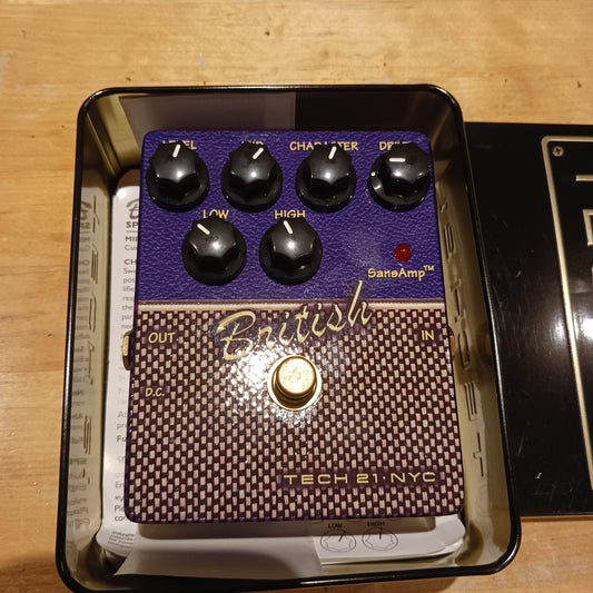 Tech 21 British Overdrive Pedal (PREOWNED)