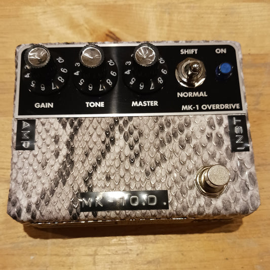 Shin's Music Snakeskin Overdrive Pedal Mk 1 (NEW OLD STOCK)