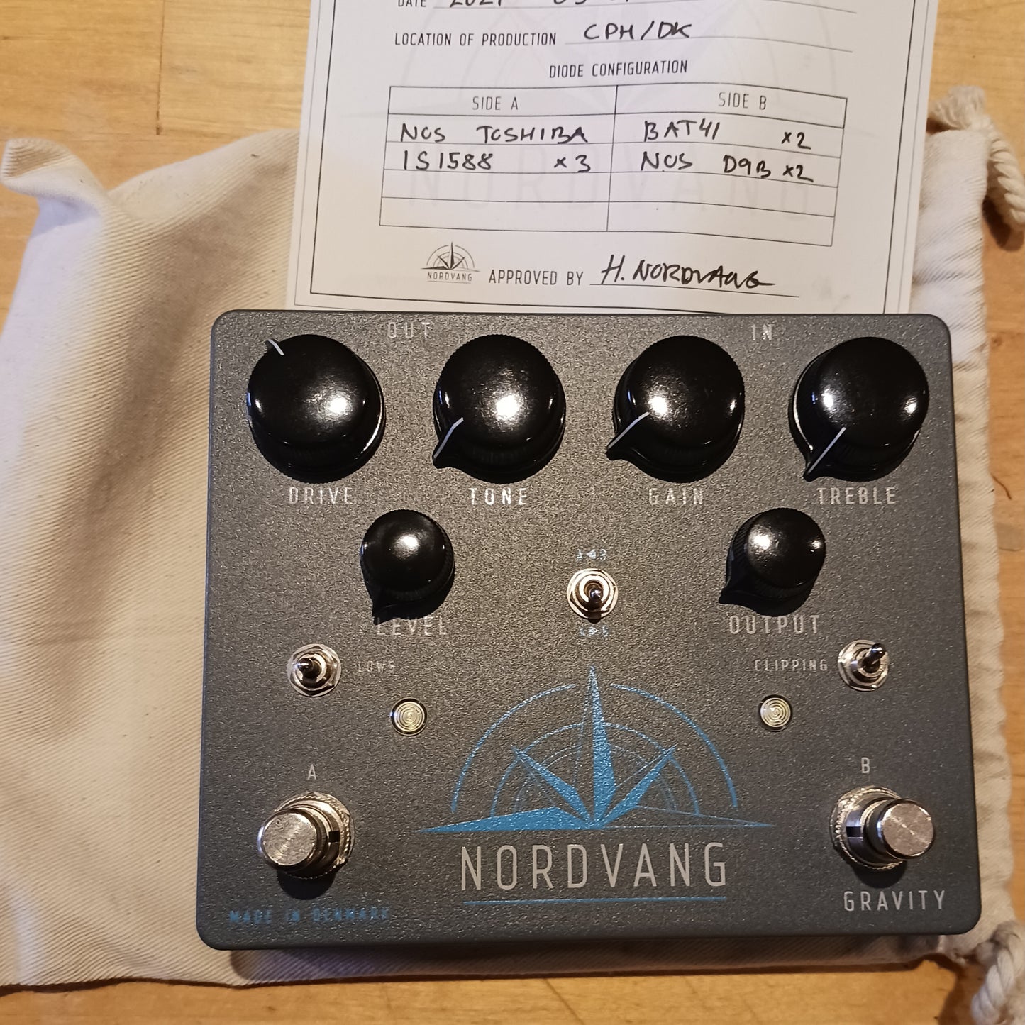 Nordvang Gravity Pedal – Limited Edition (PREOWNED NEW OLD STOCK)