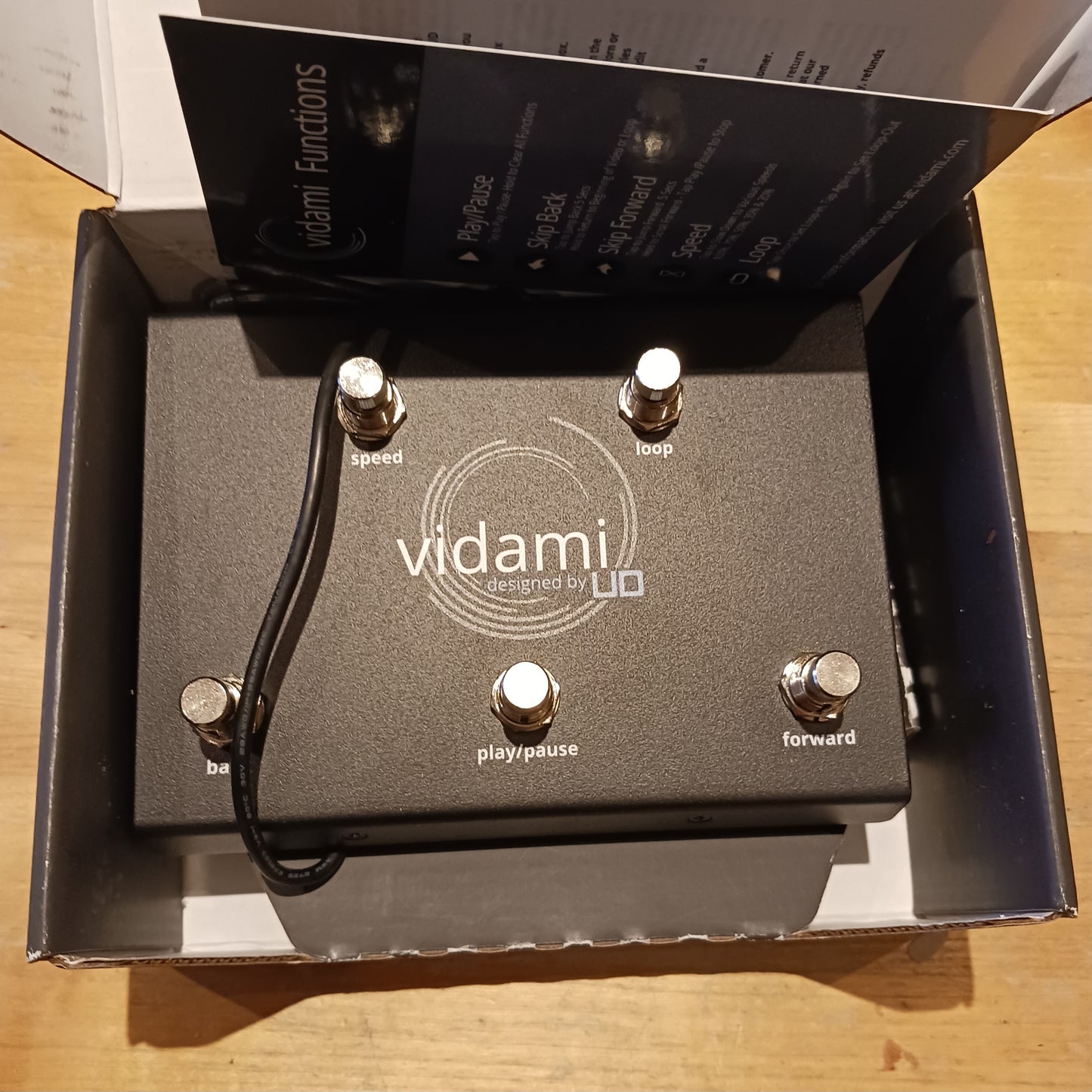 Vidami Video Looper Pedal (PREOWNED NEW OLD STOCK)