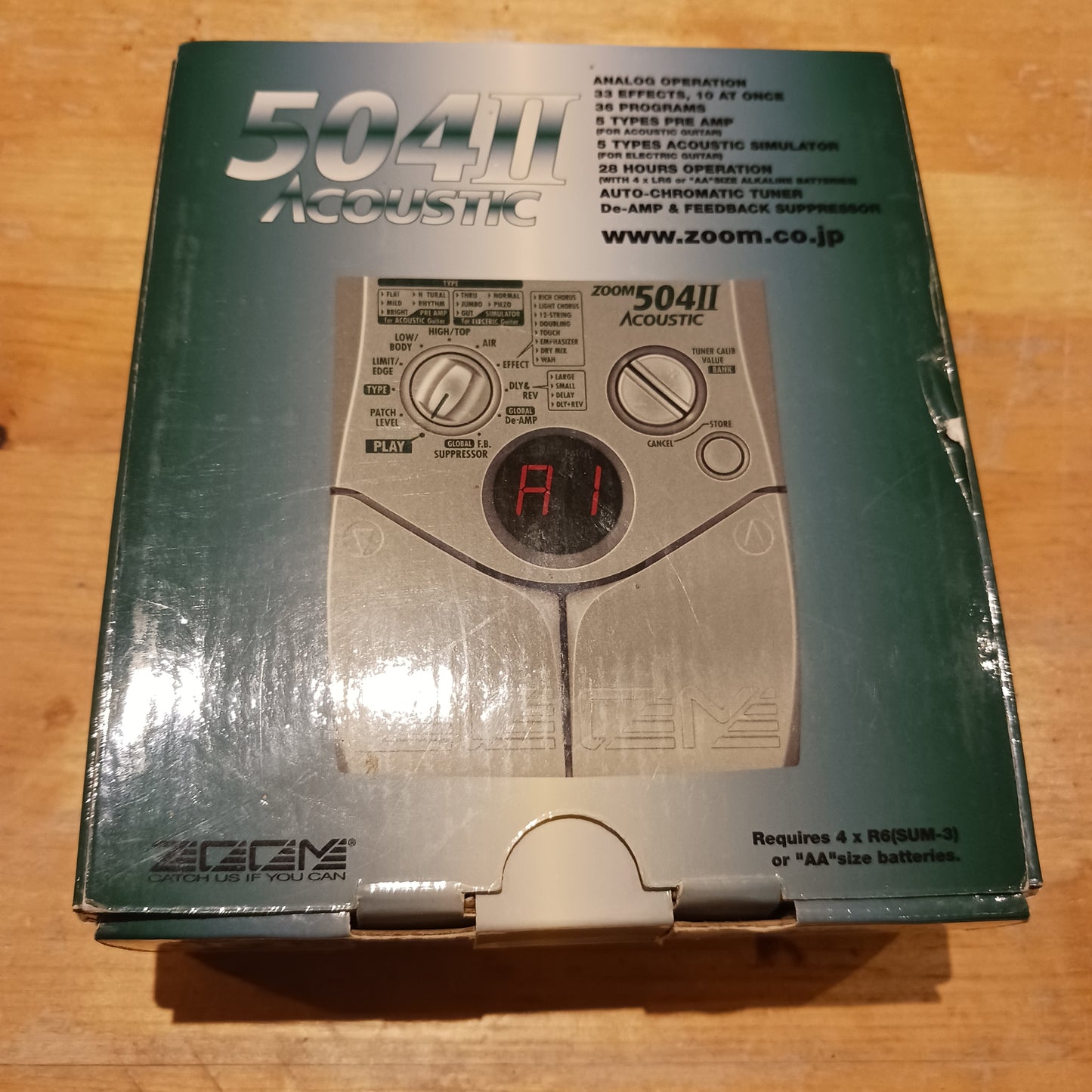 Zoom 504II Acoustic Pedal (USED)