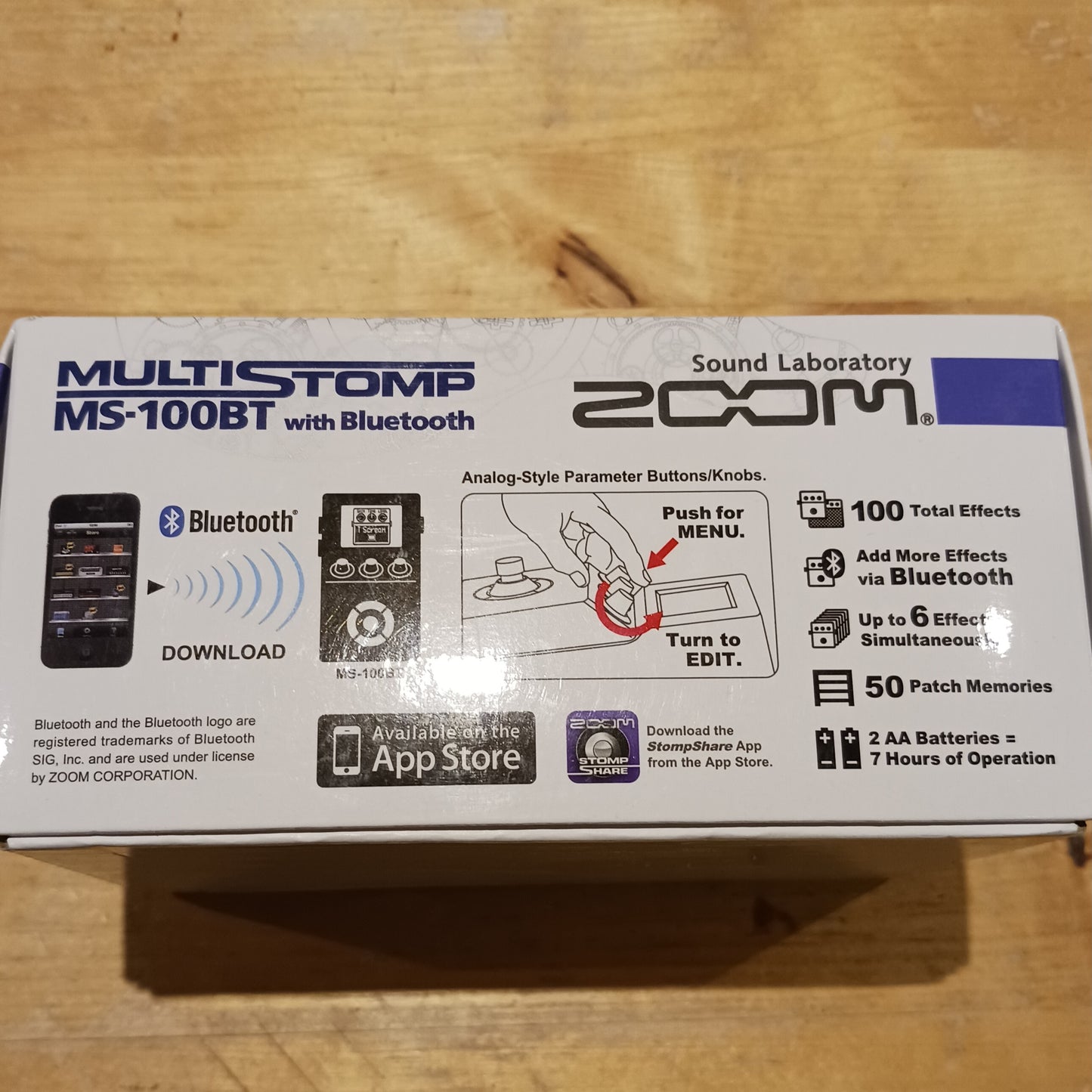 Zoom Multistomp MS-100BT (NEW)