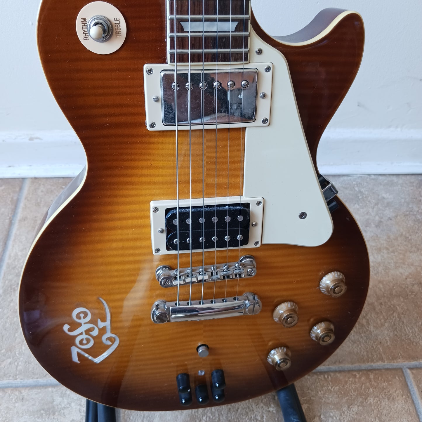 Epiphone Les Paul, "Painted Player" Custom Jimmy Page (PREOWNED)